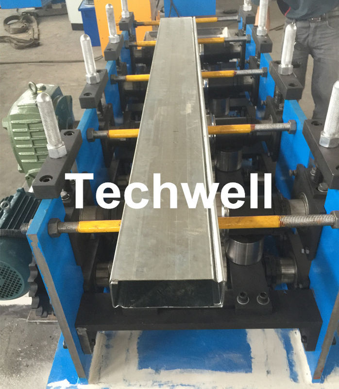 Petit pain en acier galvanisé de poutre à caissons de support en métal formant la machine avec la grande vitesse 12-15m/min