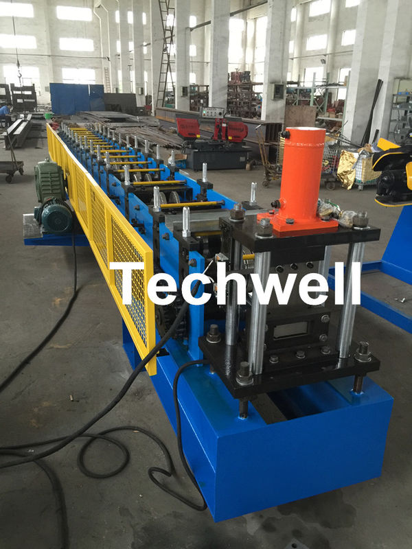 Petit pain en acier galvanisé de poutre à caissons de support en métal formant la machine avec la grande vitesse 12-15m/min